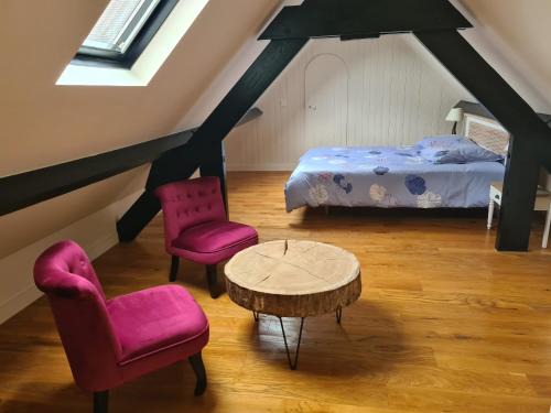 La villa des Roses - Chambre au calme et une chambre supplémentaire à partir de la 3ème personne