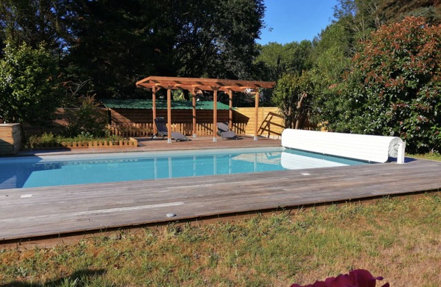 Lac à Pieds-proche Océan- Avec Piscine et Tennis Privés-