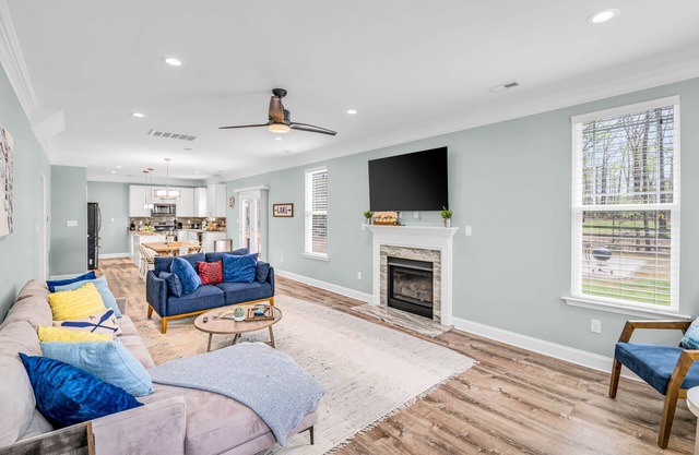 Lake House with Hot Tub and Fire Pit