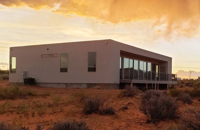 Casa moderna con vistas al lago Powell