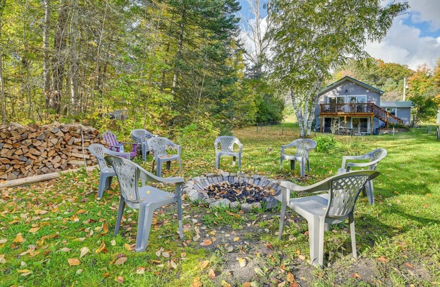 Lakefront Boyne City Cottage w/ Deck & Water Views