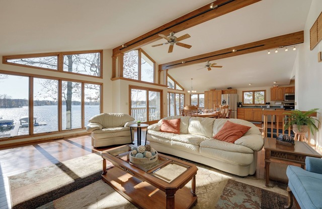 Lakeside Michigan Retreat w/ Boat Dock & Fireplace