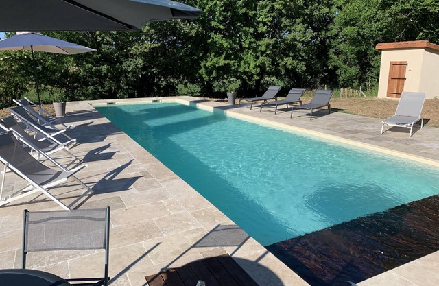 Large family home with heated salt pool and large garden