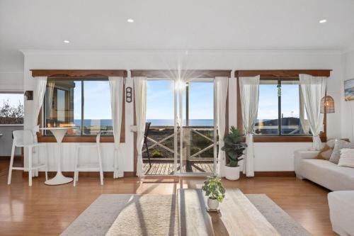 Large Renovated Home with Ocean Views for Family Fun in Peppermint Grove Beach