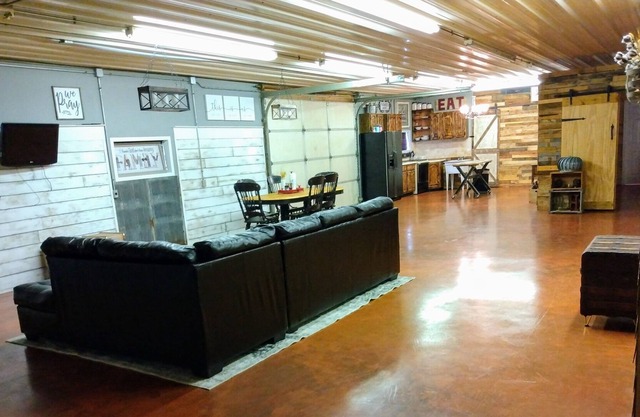 Large Rustic Metal Farm house