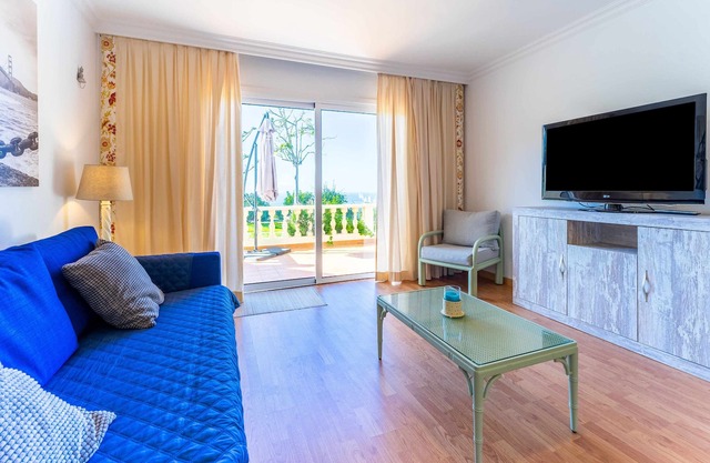Apartamento Lázaro 26, Terraza con Vistas al Mar.