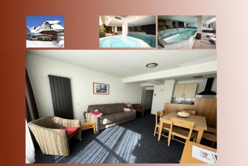 Le Chalet - Piscine - 2 Pièces pour 6 Personnes MAE-6053