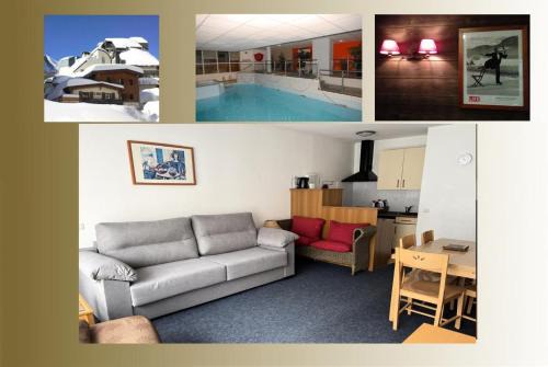 Le Chalet - Piscine - 3 Pièces pour 8 Personnes MAE-6033