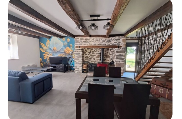 Le gîte de Lachaux (Cantal)