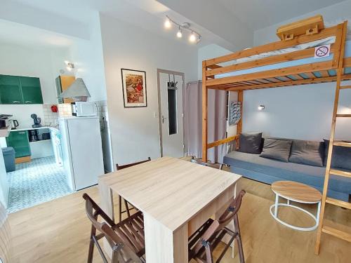 Le Gypaète, t1 bis, vue montagne, wifi, ascenseur, balcon, 6 personnes