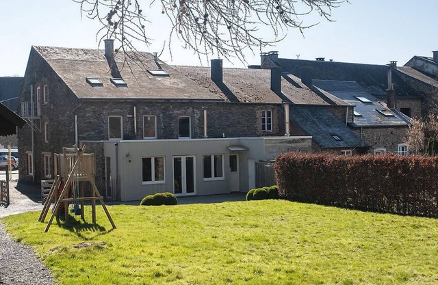 Casa-Baño privado con bañera-Vista al campo-Le Val Fleuri - Gîte 32p.