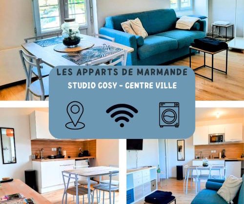 Les Apparts de Marmande - Appart Cosy, centre de Marmande