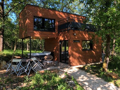 Les Crouquets -Cabane Spa Truffiers