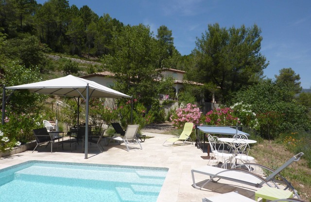 LES OLIVIERS with swimming pool - gite 1er village Bio - jas de roucas