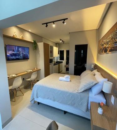 Lindo Studio Confortável e Aconchegante
