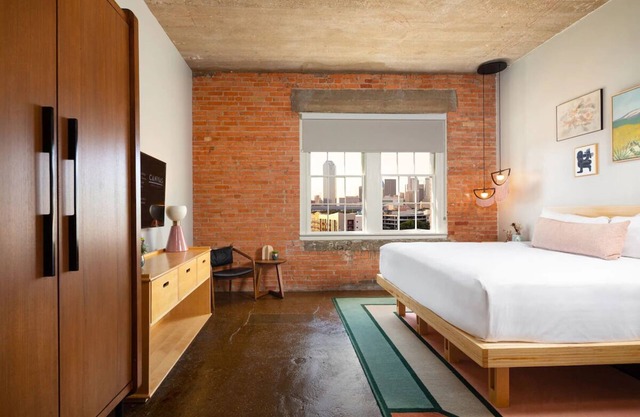 Loft Experience in the Loft King Room in Canvas Hotel Dallas! Pool