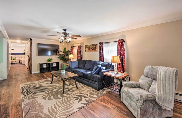 Lovely Moshannon Ground Apartment w/ Fire Pit