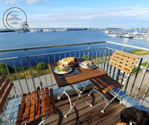 Lungomare Oro, Penthouse am Yachthafen, Traum Meerblick, Hunde erwünscht