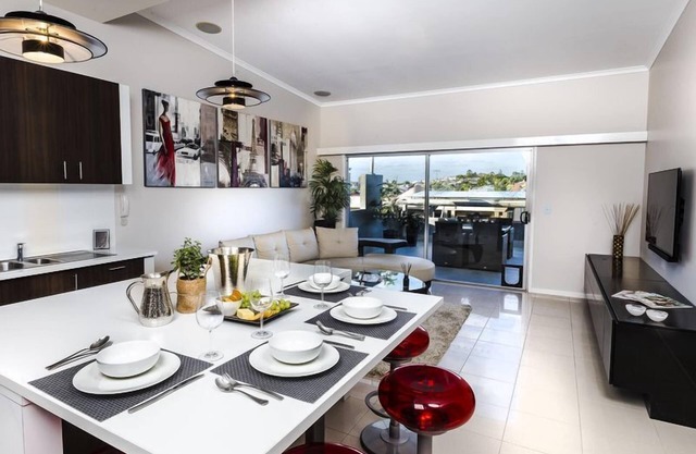 Uno de los dos, apartamento boutique en el último piso con terraza exterior.