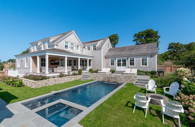 NUEVO y LUJOSO compuesto de vacaciones Nantucket: 8 habitaciones BR, piscina, spa, teatro.