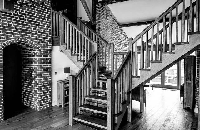 Granero medieval de SwafieldAlojamiento de lujo del siglo XVII.