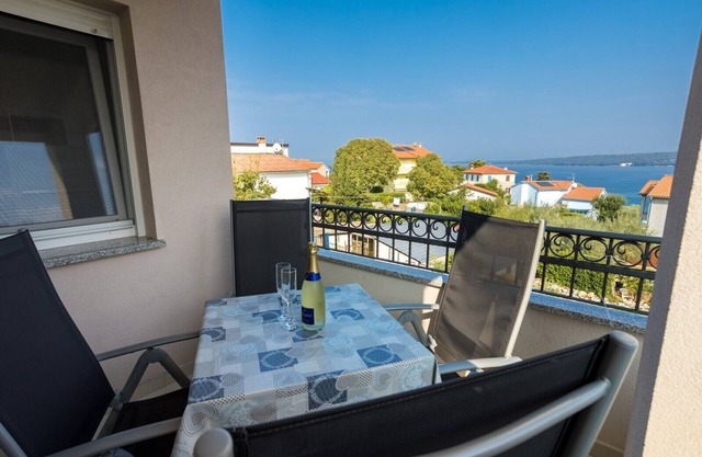 Apartamento de lujo con 2 dormitorios en Vantačići en la isla de Krk