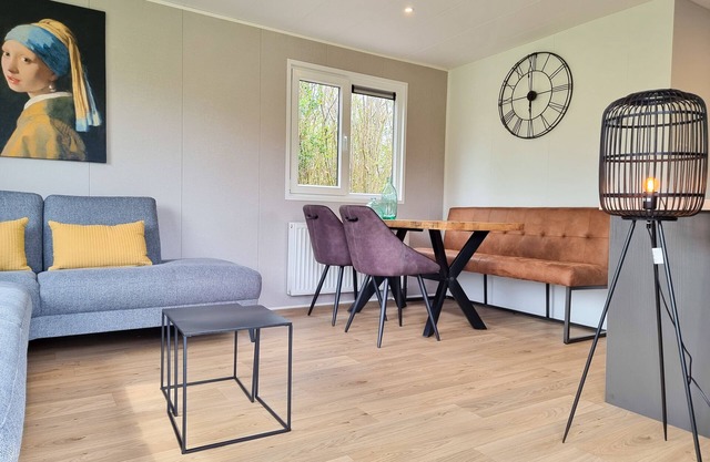 Luxury chalet AK09 on the mini campsite Sint Jan in Aagtekerke.