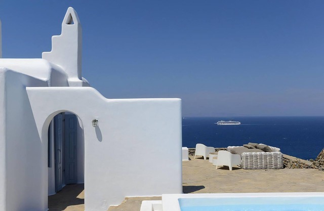 Villa de lujo en Choulakia | 5 Dormitorios | Villa Crystal | Impresionantes vistas al mar