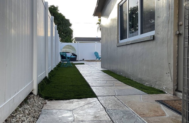 Luxury pool view with private entrance