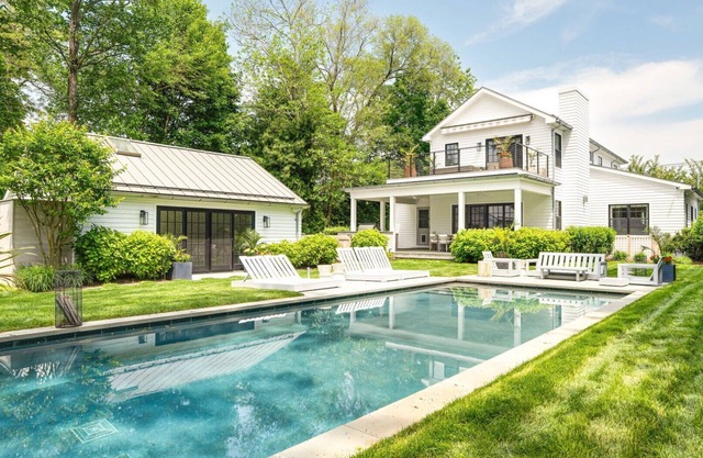 Luxury Resort-Style Retreat in the Heart of Sag Harbor with Heated Pool,...
