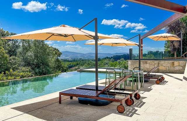 Luxury stone villa set in the hills above Vila Verde offering spectacular views