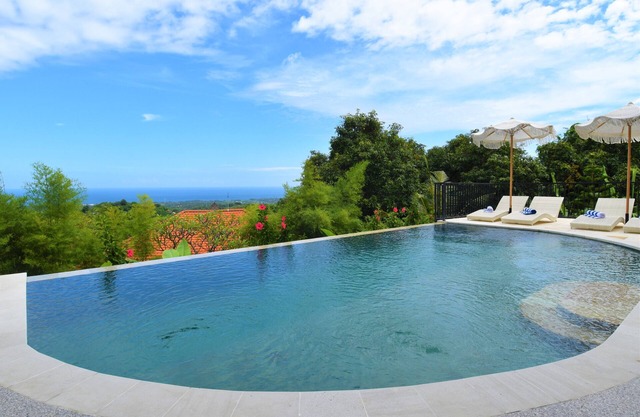 Luxury two-floor villa with inifinity pool