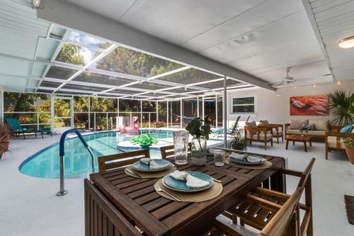 Madeira Beach Pool Home with Guest House