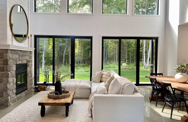 Magnificent home nestled in the forest !!