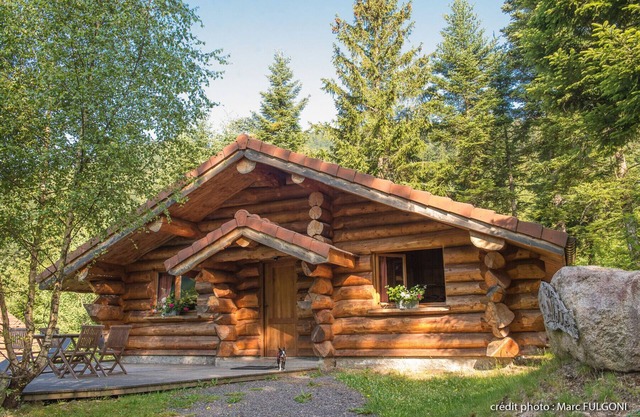 Hermosa cabaña de troncos en La Bresse, ideal familia, wifi, tranquila, terraza