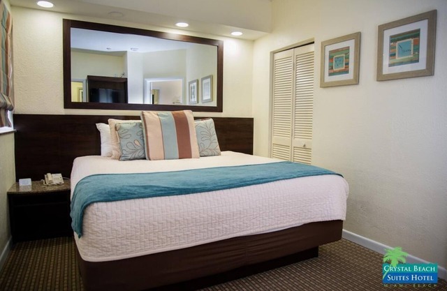 Suite BR de 1 BR para 5, edificio frente al mar, piscina