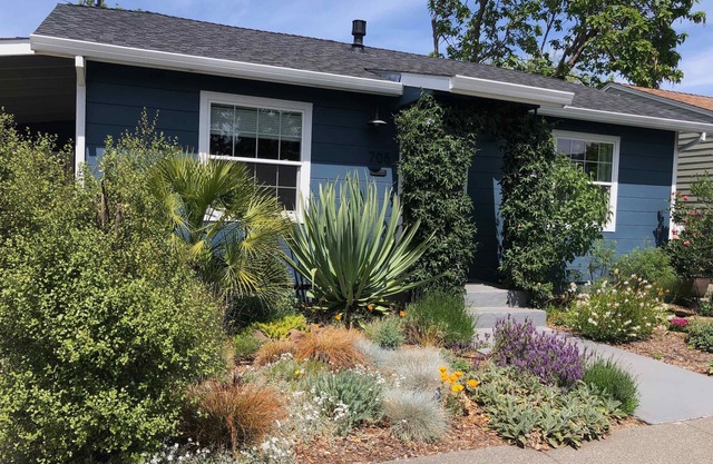 Bungalow de mediados de siglo en la región vitivinícola