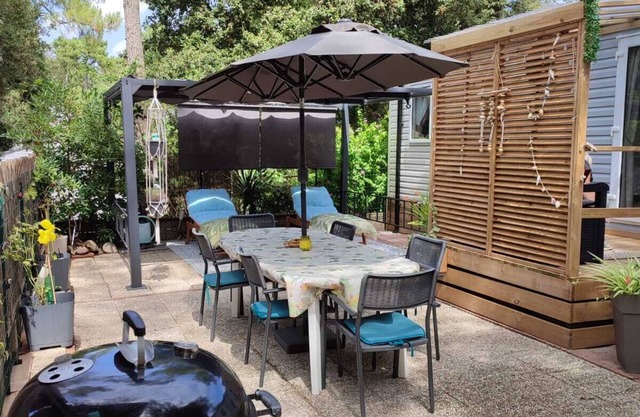 Mobil home 40m² fuera del camping a 700m del mar