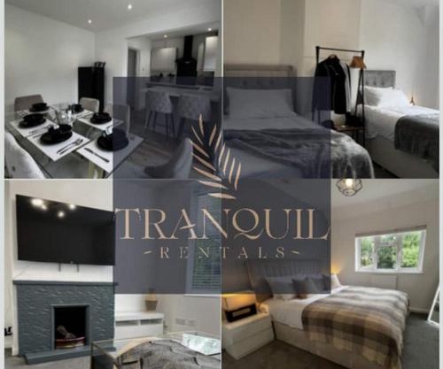 Modern 3 Bedroom House By Tranquil Ventures Short Lets & Serviced Accommodation Botley With Free Parking