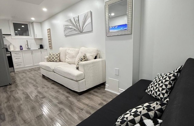 Modern and cozy basement suite