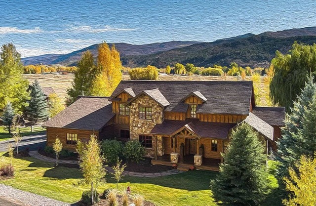 Modern and Spacious 6-bedroom home on 4 acres in Carbondale. Spectacular views!