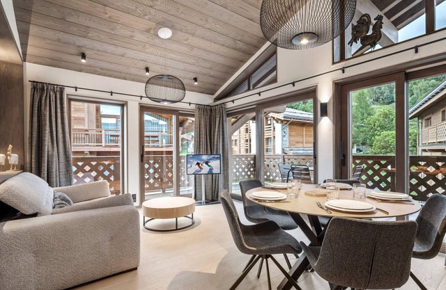Apartamento cómodo y nuevo cerca de las pistas en Courchevel Le Praz