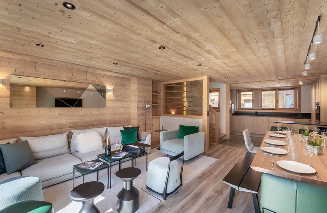 Chalet moderno en Les Allues con sauna y 5 habitaciones suites