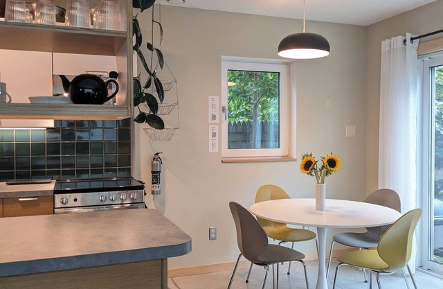 Modern Guest House + garden patio on Munjoy Hill