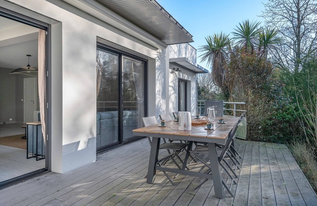 Casa moderna con jardín para 8, en La Baule