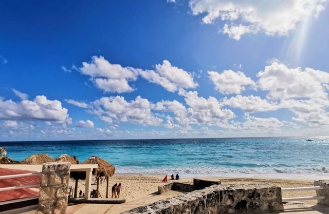 Moderno chalet situado en la playa del Caribe