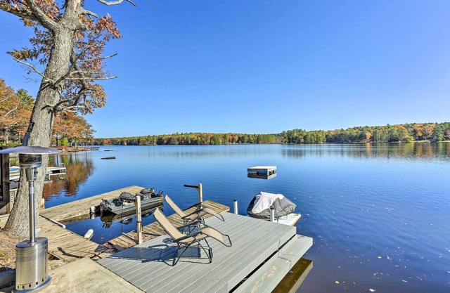 Modern Mohican Lake Abode w/ Fire Pit & Views