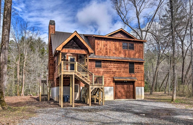 ¡NUEVO! ¡Cabina moderna de Murphy con Nottely River Views!