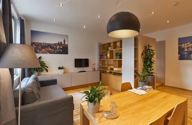 Modern Old Town Apartment In Art Deco House