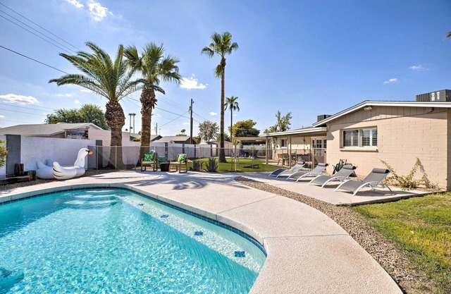 Modern Scottsdale Gem w/ Pool, Games, Patio & More